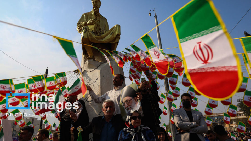 تجمع همبستگی ملی و تشییع شهدای امنیت در سراسر کشور