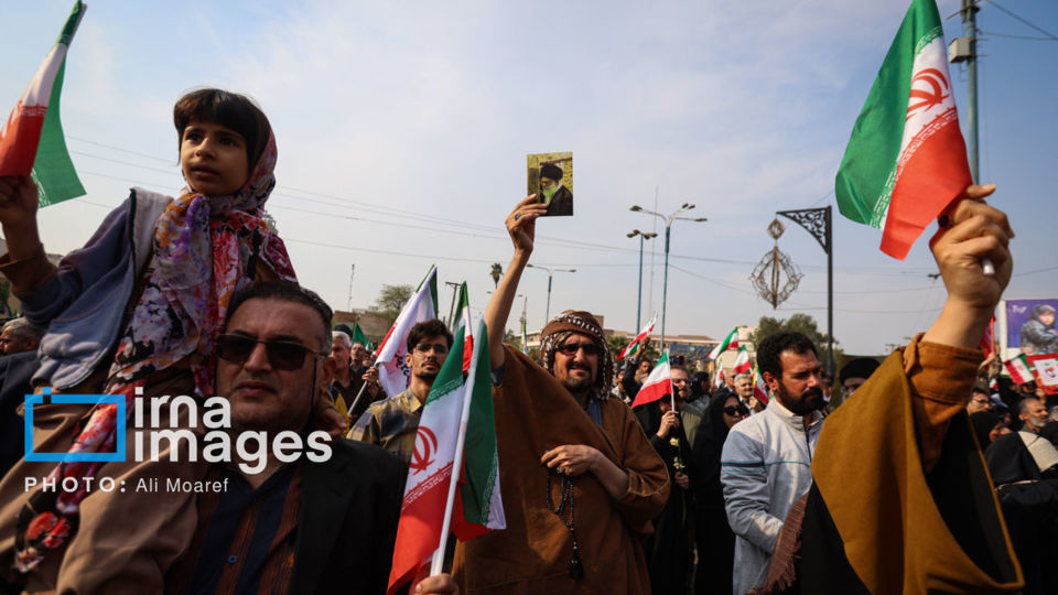 تجمع همبستگی ملی و تشییع شهدای امنیت در سراسر کشور