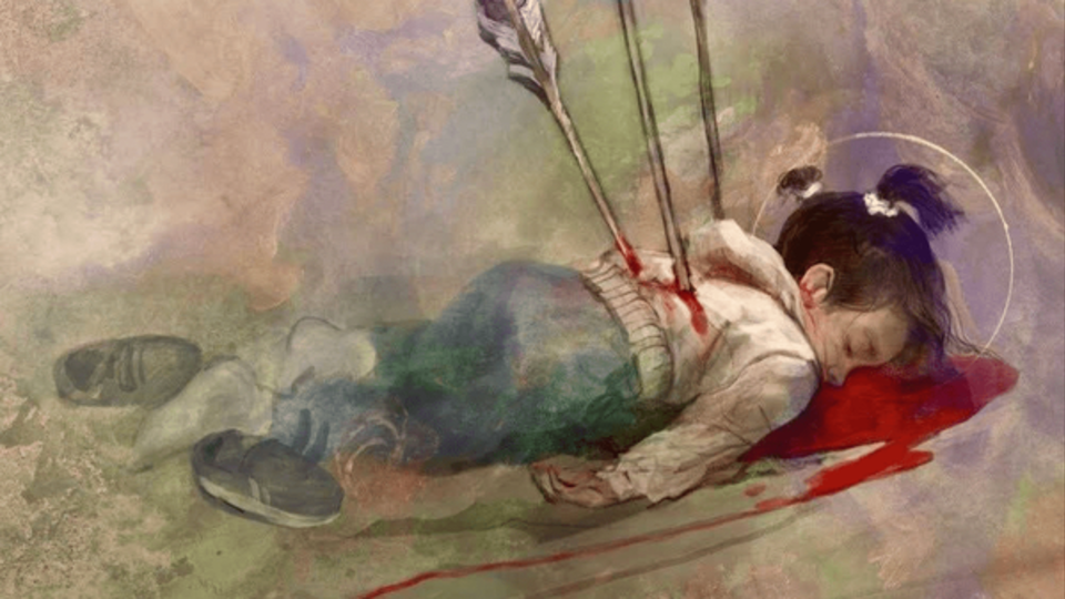 جدیدترین اثر روحالامین برای شهیده ۳ ساله جدیدترین اثر روحالامین برای شهیده ۳ ساله