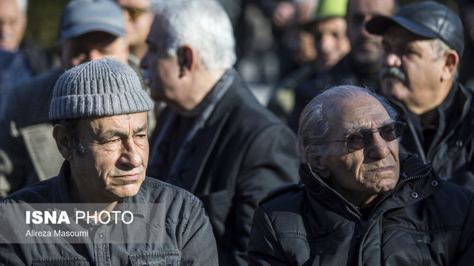 مراسم تشییع پیکر «عنایت بخشی»