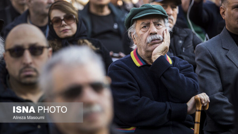 مراسم تشییع پیکر «عنایت بخشی»