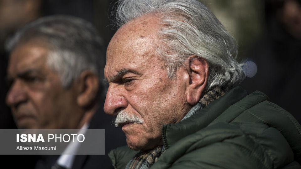 مراسم تشییع پیکر «عنایت بخشی»