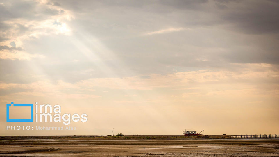  نفس تازه دریاچه ارومیه 