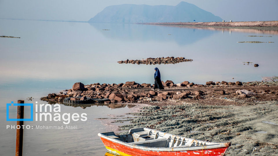  نفس تازه دریاچه ارومیه 