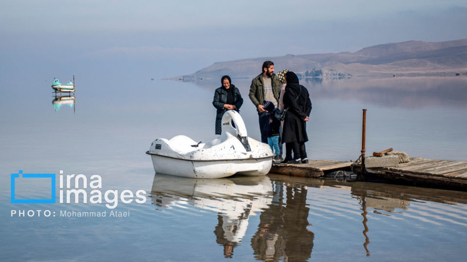  نفس تازه دریاچه ارومیه 