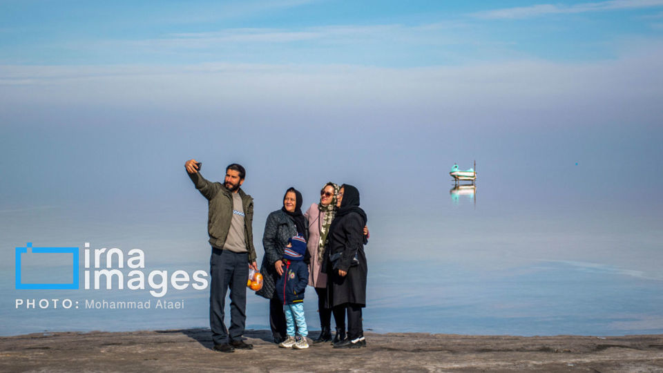  نفس تازه دریاچه ارومیه 