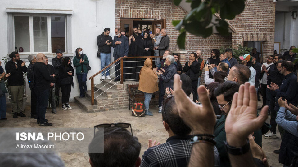 مراسم یادبود جواد گنجی