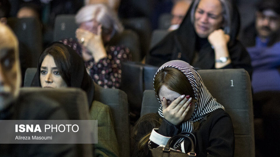 مراسم یادبود جواد گنجی