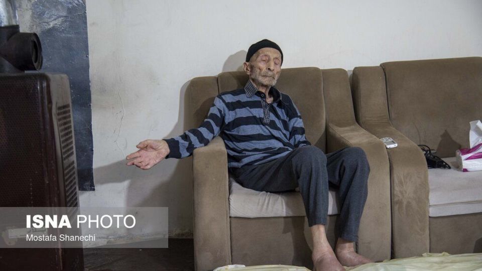 پیرترین کارگر خط راه‌آهن ایران