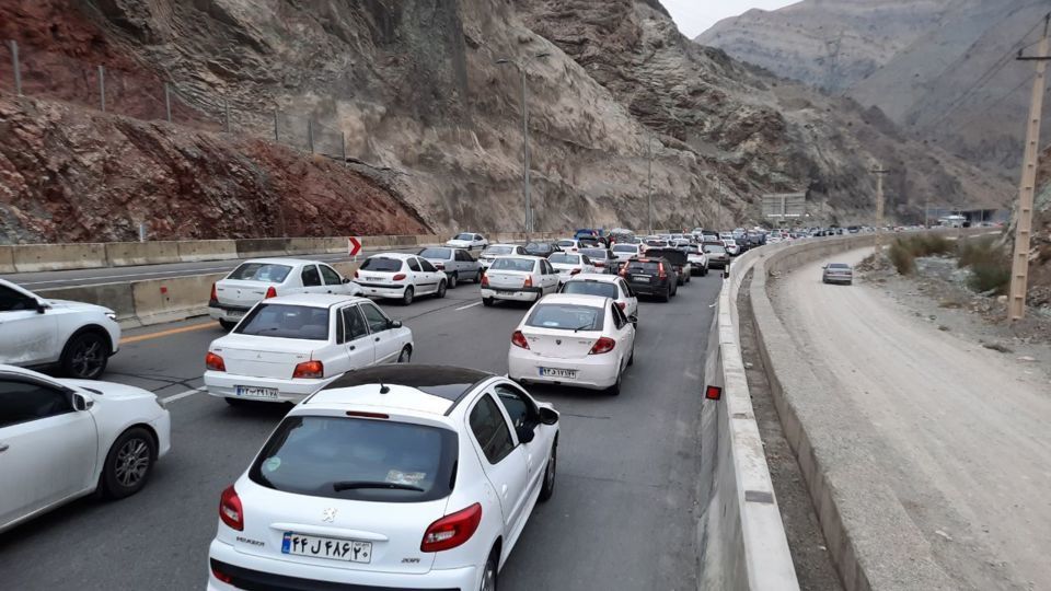 اعمال محدودیت ترافیکی مقطعی در جاده کندوان اعمال محدودیت ترافیکی مقطعی در جاده کندوان