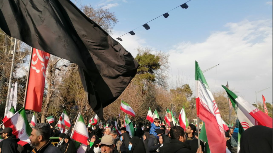 گزارش تصویری از راهپیمایی بیعت با رهبری جدید انقلاب