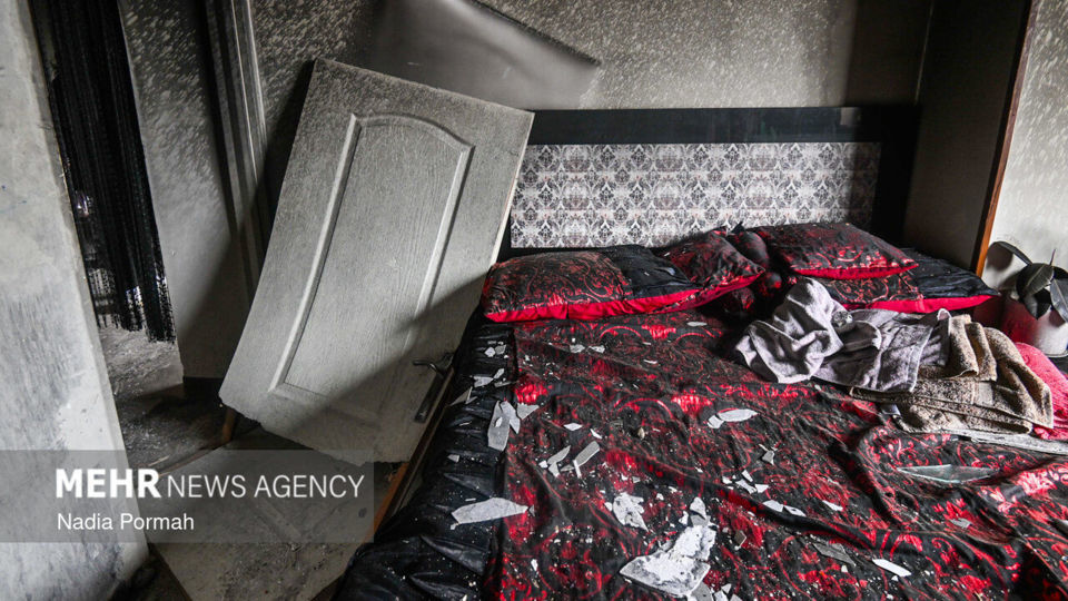 تجاوز آمریکایی - صهیونیستی به انبار نفت در کرج