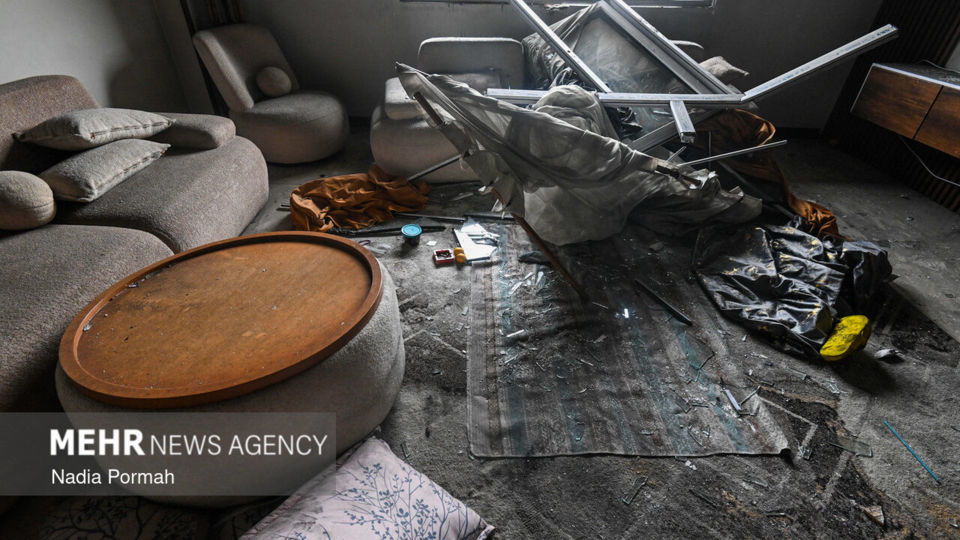 تجاوز آمریکایی - صهیونیستی به انبار نفت در کرج