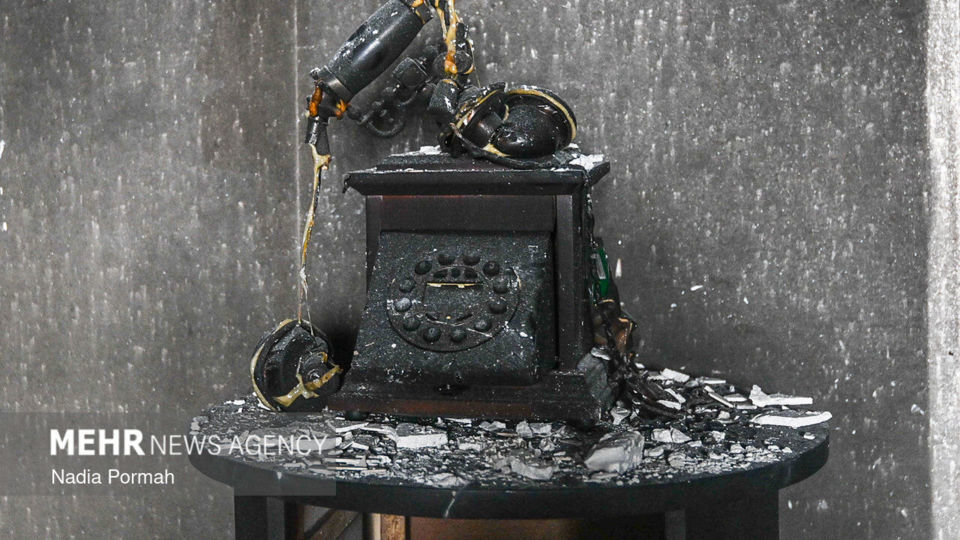 تجاوز آمریکایی - صهیونیستی به انبار نفت در کرج