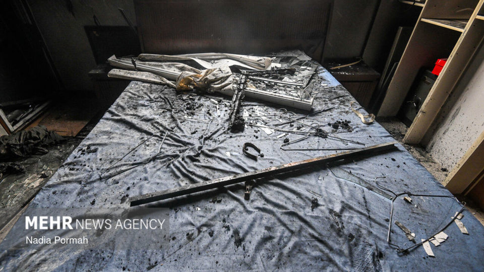 تجاوز آمریکایی - صهیونیستی به انبار نفت در کرج