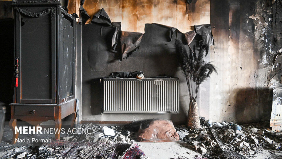 تجاوز آمریکایی - صهیونیستی به انبار نفت در کرج