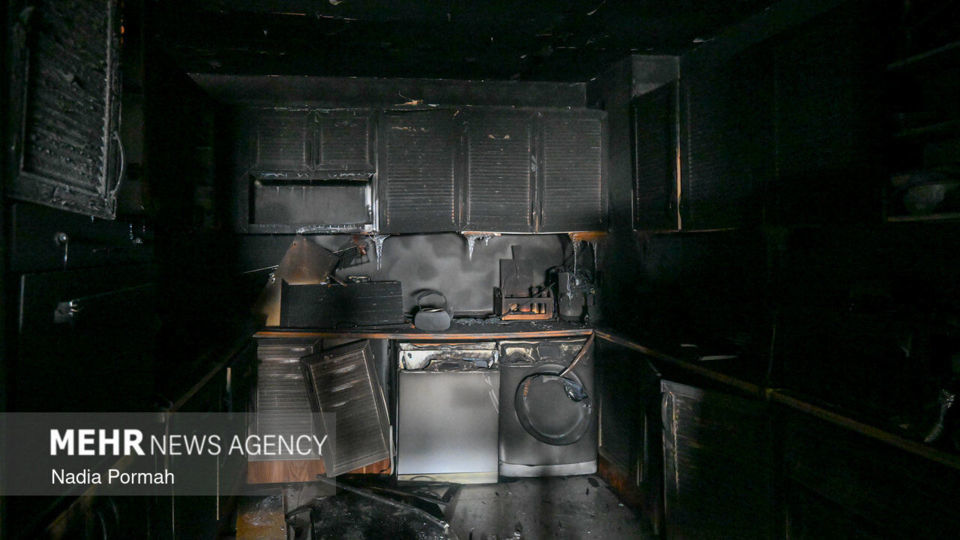 تجاوز آمریکایی - صهیونیستی به انبار نفت در کرج