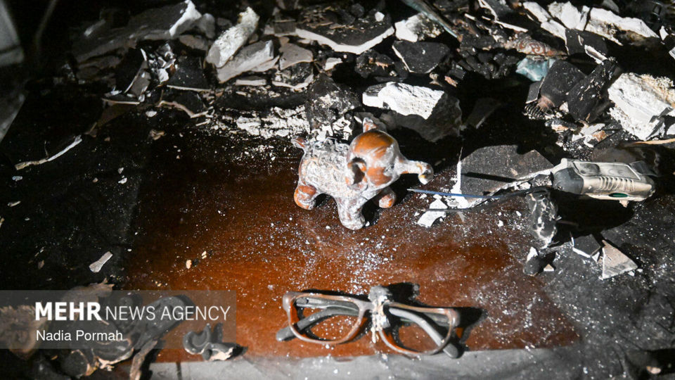 تجاوز آمریکایی - صهیونیستی به انبار نفت در کرج