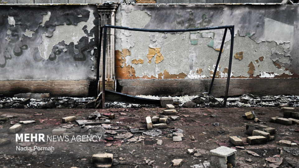 تجاوز آمریکایی - صهیونیستی به انبار نفت در کرج