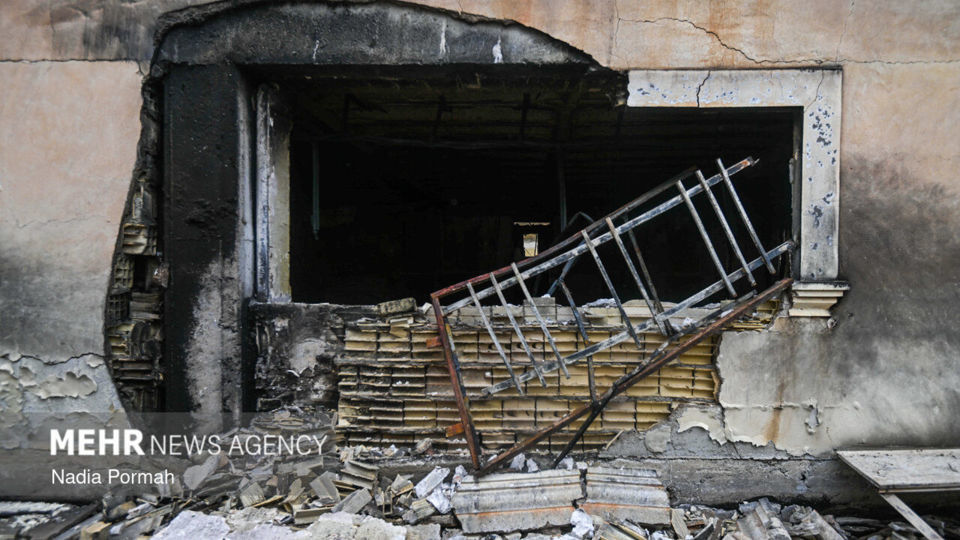 تجاوز آمریکایی - صهیونیستی به انبار نفت در کرج