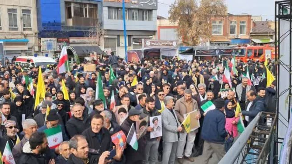 مراسم باشکوه راهپیمایی روز قدس در اروميه 