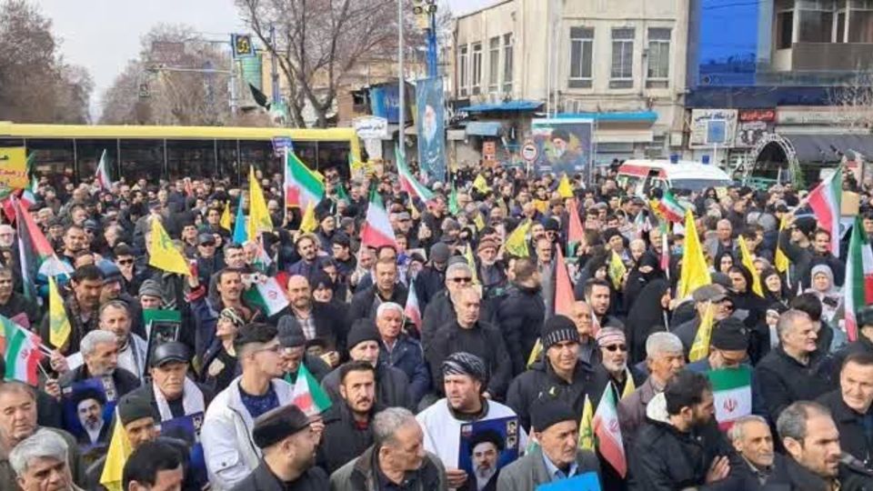 مراسم باشکوه راهپیمایی روز قدس در اروميه 
