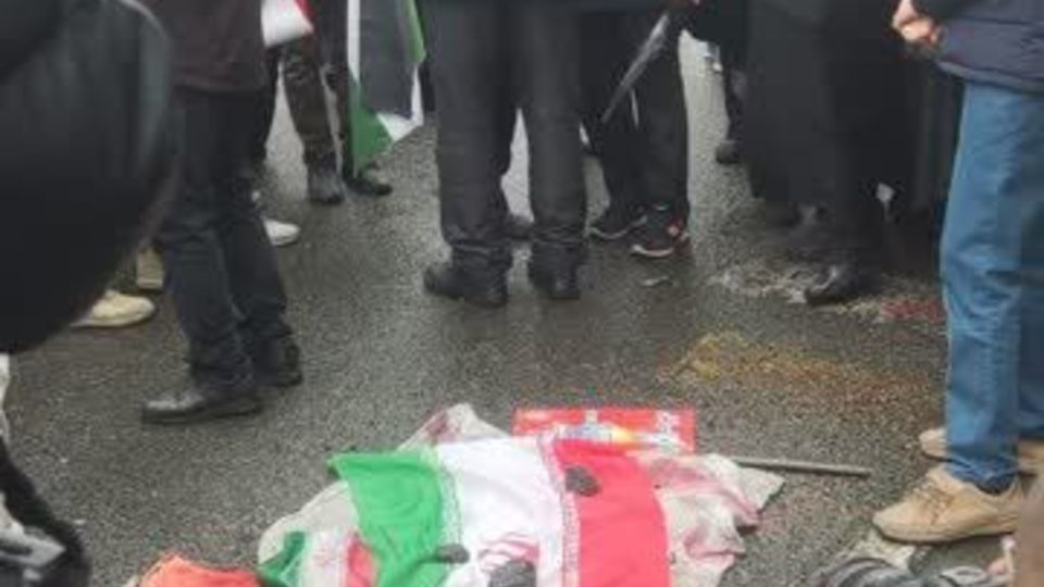 شهادت یک بانوی قهرمان در راهپیمایی روز قدس تهران