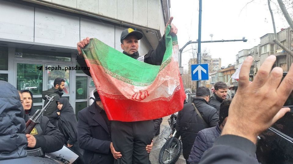 شهادت یک بانوی قهرمان در راهپیمایی روز قدس تهران