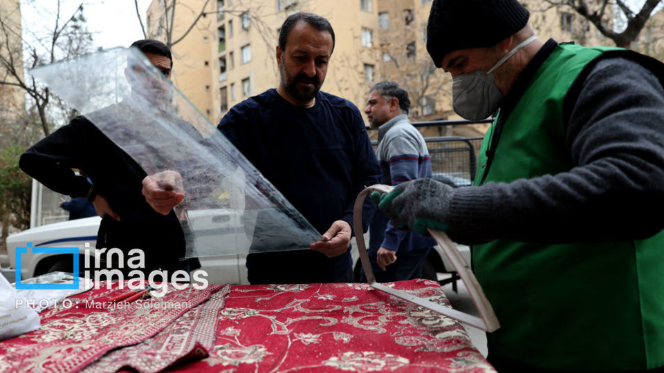 بازسازی خانه های آسیب دیده حملات آمریکایی - صهیونیستی