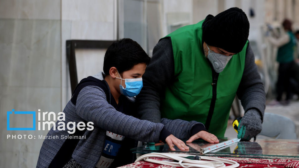 بازسازی خانه های آسیب دیده حملات آمریکایی - صهیونیستی