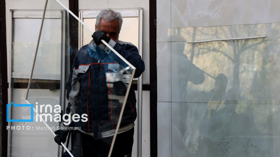 بازسازی خانه های آسیب دیده حملات آمریکایی - صهیونیستی