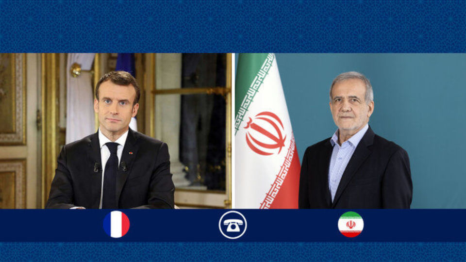 گفتوگوی تلفنی روسای جمهور ایران و فرانسه گفتوگوی تلفنی روسای جمهور ایران و فرانسه
