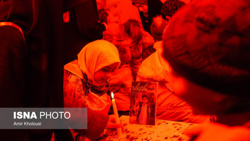 آیین وداع با پیکر شهدای ناوشکن «دنا» - تهران