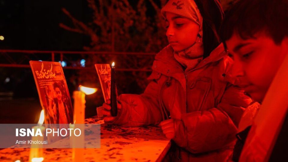 آیین وداع با پیکر شهدای ناوشکن «دنا» - تهران