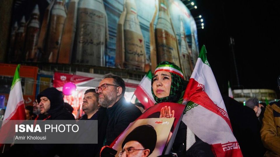 آیین وداع با پیکر شهدای ناوشکن «دنا» - تهران