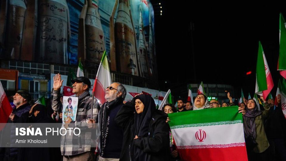آیین وداع با پیکر شهدای ناوشکن «دنا» - تهران