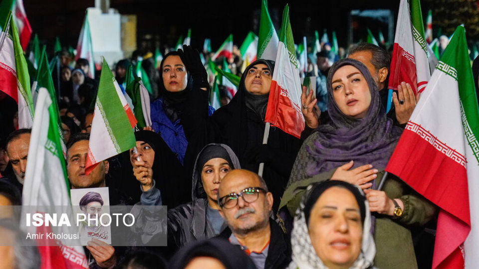 آیین وداع با پیکر شهدای ناوشکن «دنا» - تهران