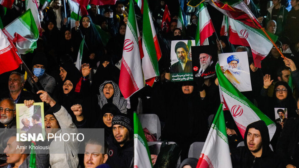 آیین وداع با پیکر شهدای ناوشکن «دنا» - تهران