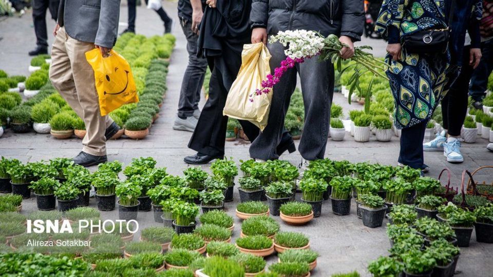 بازار تجریش در روزهای آخر اسفند 