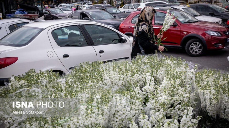 بازار تجریش در روزهای آخر اسفند 