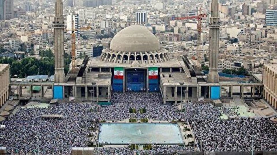 برگزاری نماز عید فطر در مصلای تهران برگزاری نماز عید فطر در مصلای تهران