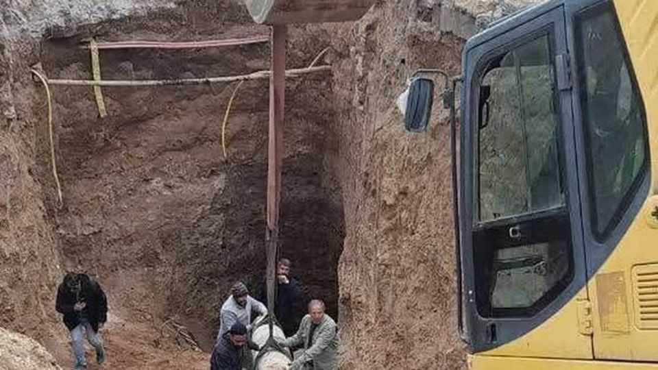 تصاویری از بمبی که در تهران عمل نکرد