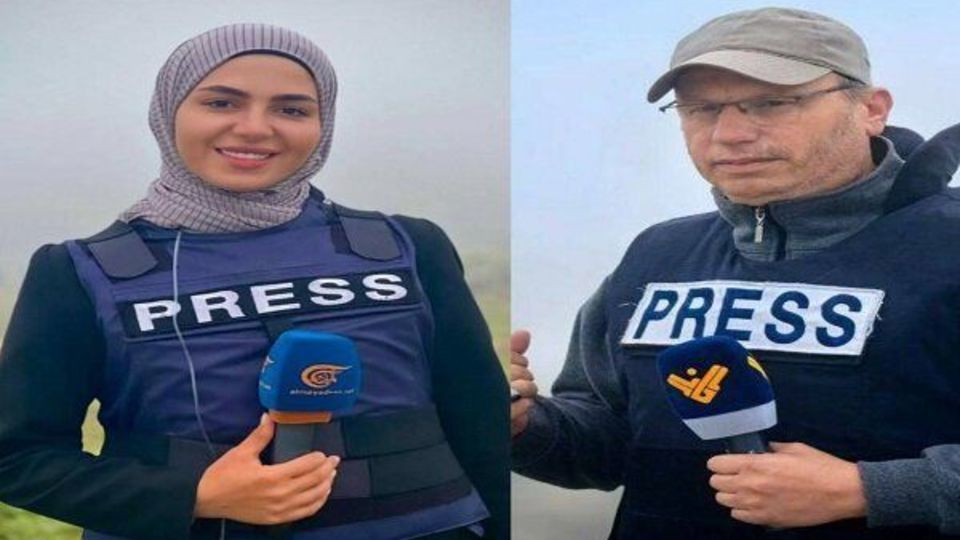 شهادت دو خبرنگار «المنار» و «المیادین» در حملات رژیم صهیونیستی شهادت دو خبرنگار «المنار» و «المیادین» در حملات رژیم صهیونیستی