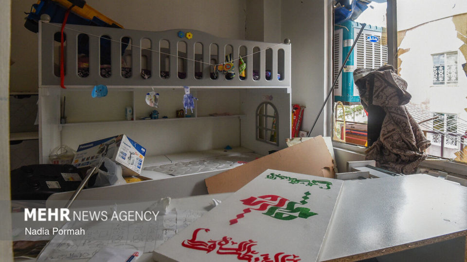 تجاوز آمریکایی-صهیونیستی به مناطق مسکونی حصارک کرج