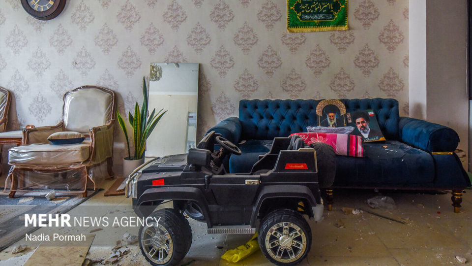 تجاوز آمریکایی-صهیونیستی به مناطق مسکونی حصارک کرج