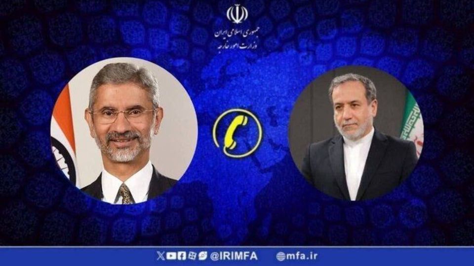 جزئیات رایزنی عراقچی و وزیر خارجه هند جزئیات رایزنی عراقچی و وزیر خارجه هند