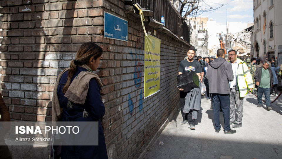 خسارات ناشی از تجاوز آمریکا و رژیم صهیونیستی به منطقه مسکونی - تهران