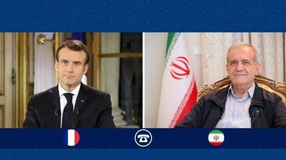 جزئیات گفتگوی تلفنی ماکرون با پزشکیان جزئیات گفتگوی تلفنی ماکرون با پزشکیان