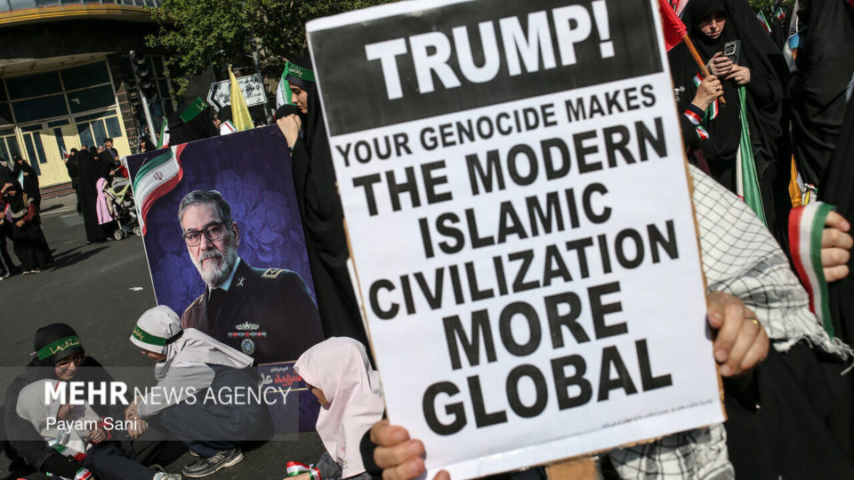 اجتماع بزرگ «دختران جان‌فدای ایران»