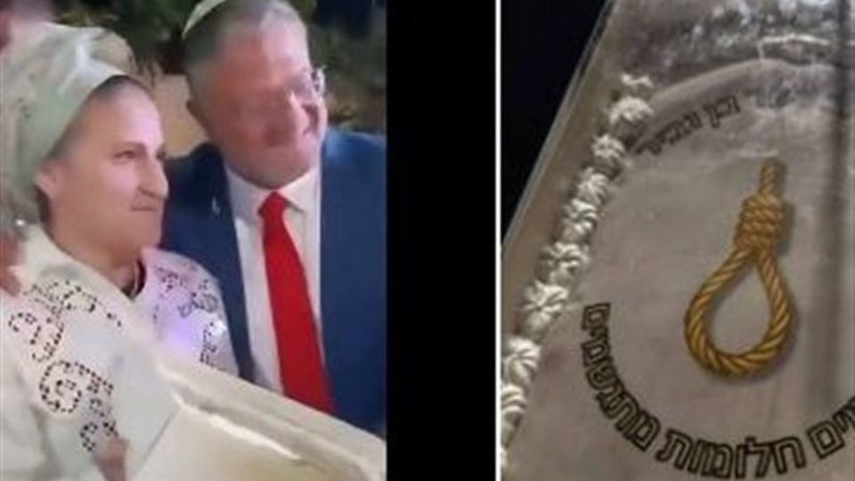 کیک تولد جنجالی بنگویر با نماد طناب دار خبرساز شد کیک تولد جنجالی بنگویر با نماد طناب دار خبرساز شد